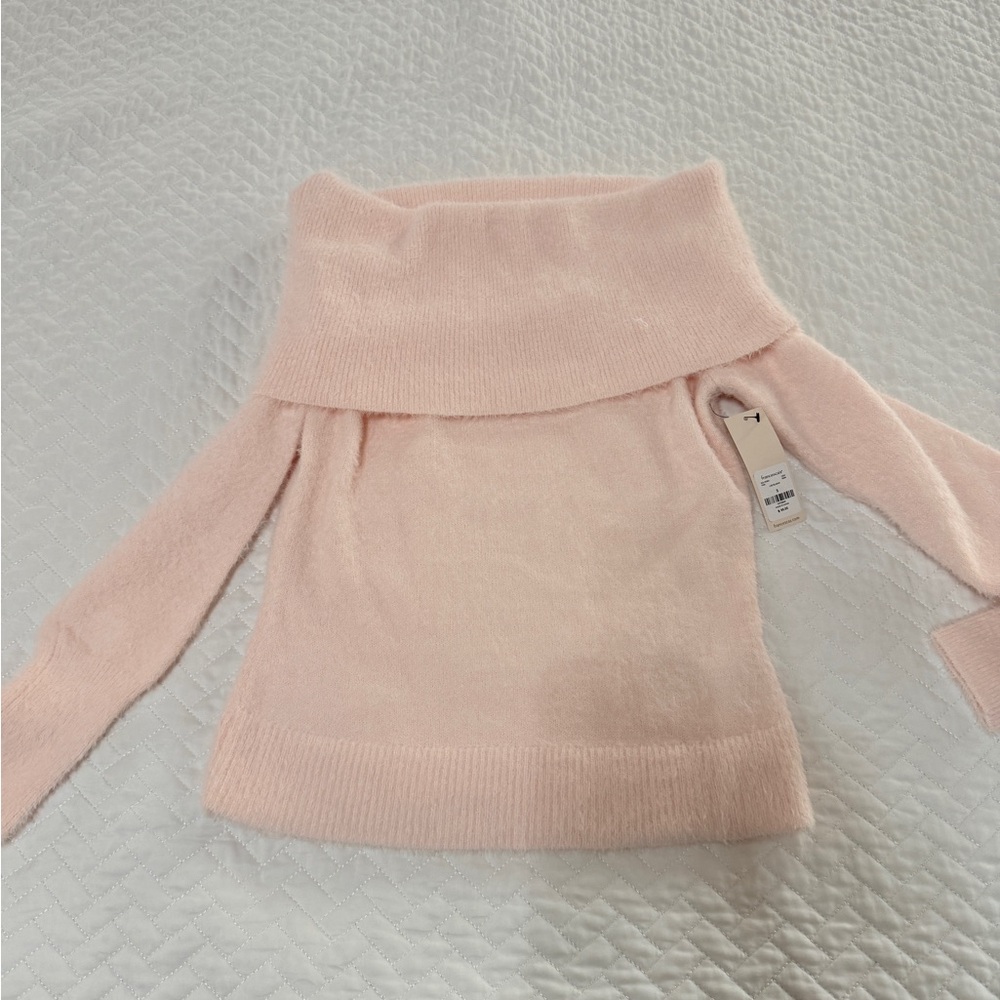 NWT Francesca’s Off-Shoulder Sweater